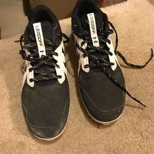 Under Armour Lead-Off Baseball Cleats - men’s size 10.5